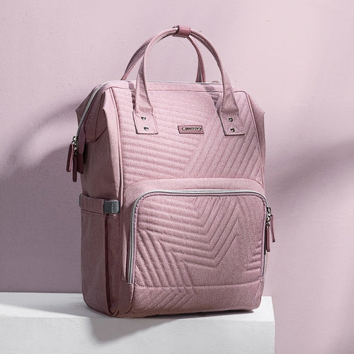 Quilted Diaper Baby Backpack by Maroon Chronos
