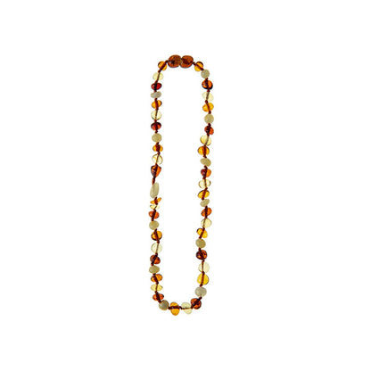Babyjem Baby Amber Necklace for Teething Relief - Natural Amber Jewelry for Babies, Teething Accessories by Beauty Care Bag