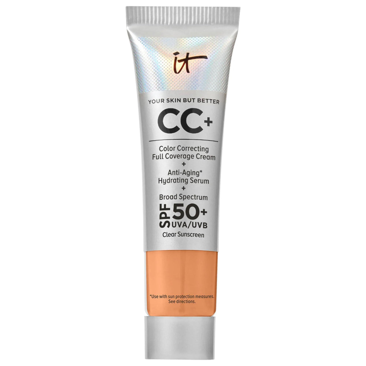 Mini CC+ Cream: Full Coverage Color Correcting Foundation SPF 50+ | Hydrating, Anti-Aging, Vegan & Cruelty-Free - Conceals Acne & Dark Circles by Beauty Care Bag