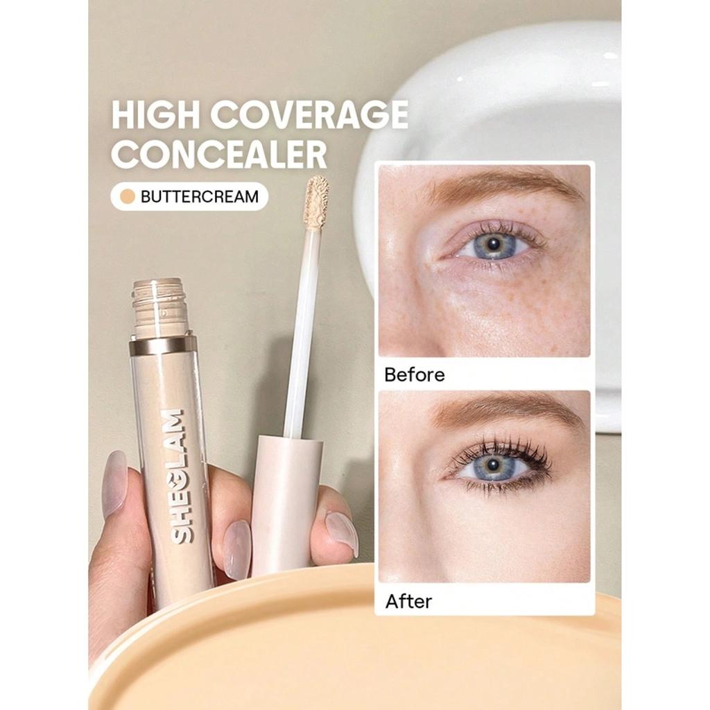Sheglam 12-Hour Full Coverage Concealer in Buttercream 4.5g by Beauty Care Bag
