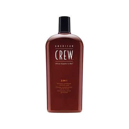 American Crew 3-in-1 Shampoo, Conditioner & Body Wash 250 ml by Beauty Care Bag
