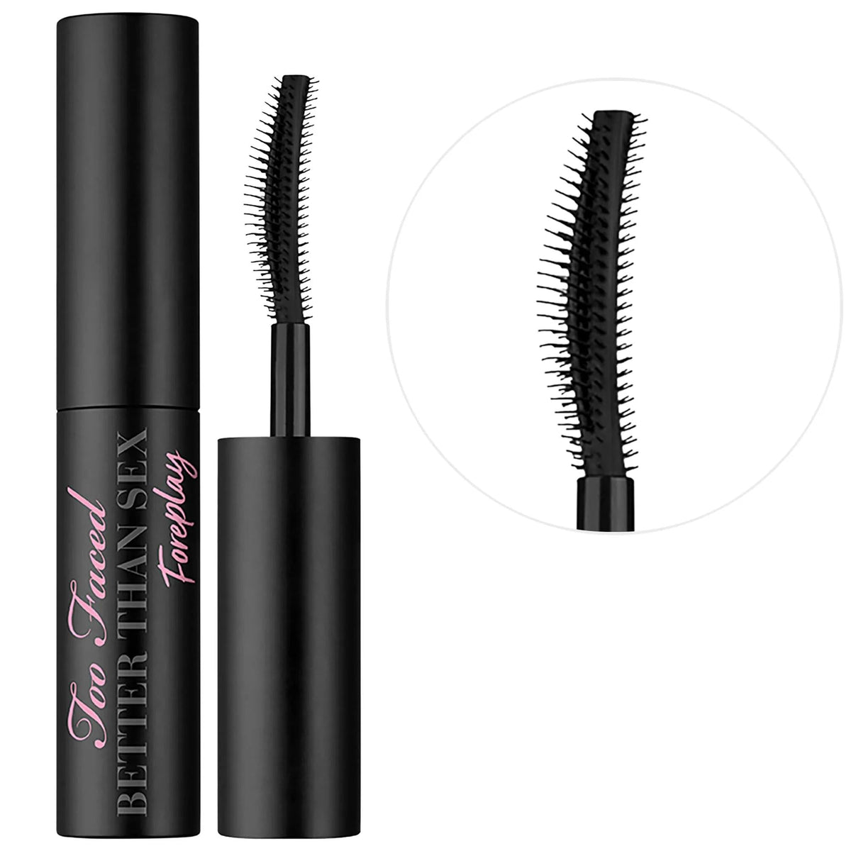 Too Faced Mini Better Than Sex Foreplay Mascara Primer: Nourishing Lash Base for Extreme Volume, Length & Curl - Cruelty & Paraben-Free. by Beauty Care Bag