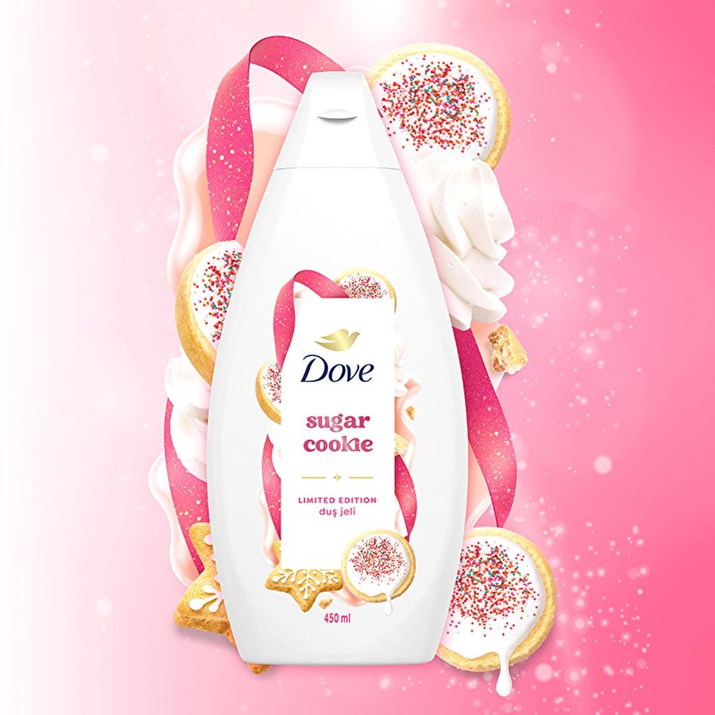 Dove Sugar Cookie Body Wash for Soft Skin 450 ml by Beauty Care Bag