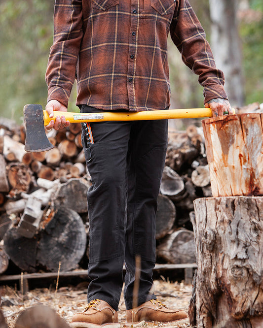 Hardened Double Knee Pant - Black by Off The Grid Surplus