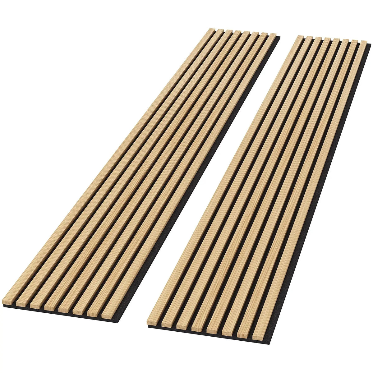 Hausvita Acoustic Solid Wood Slat Wall Panels ( 2 Panels Per Box ) by HAUSVITA