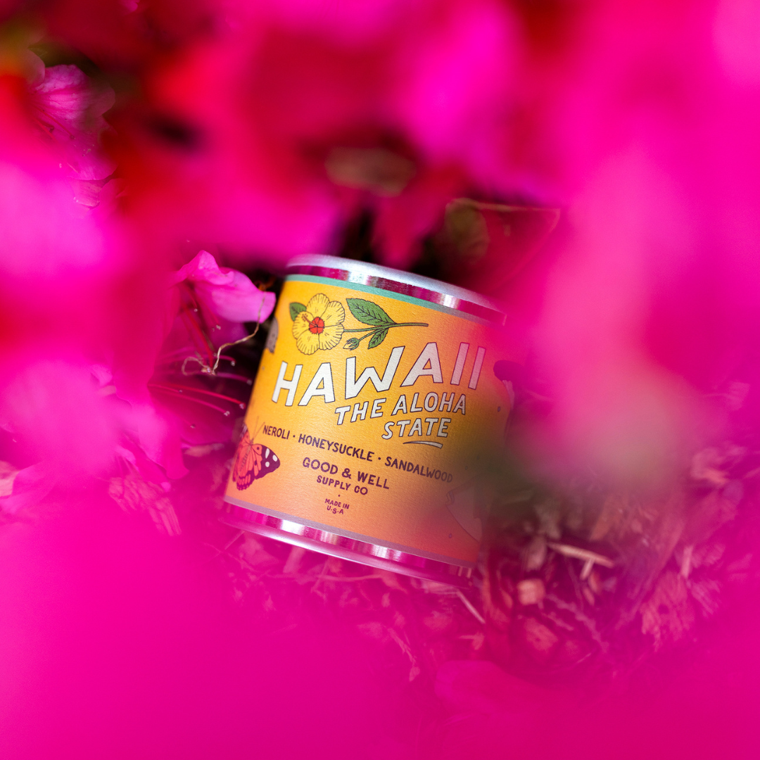 Hawaii State Candle by Good & Well Supply Co.