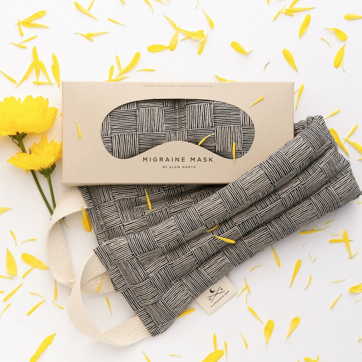Eye Mask + Neck Wrap Bundle - Haystack by Slow North