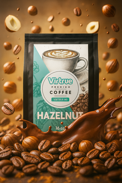 Hazelnut flavored coffee, 16 oz bag