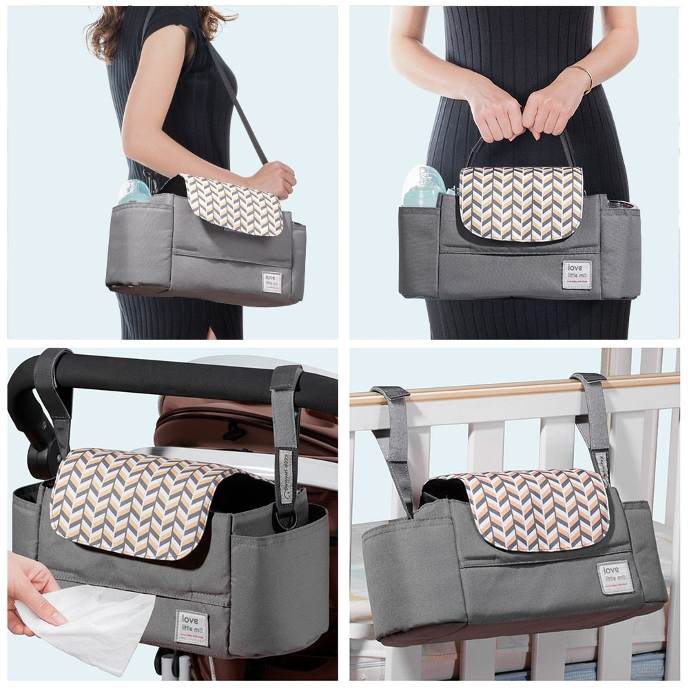 High Capacity Stroller Organizer by Maroon Chronos