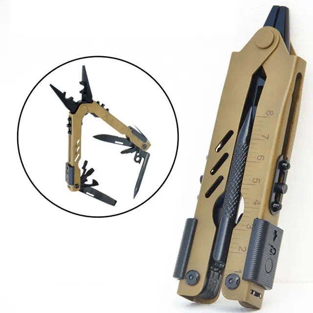 Multitool Multifunctional Stainless steel Pliers For Camping, Hiking and everyday Use by Outdoorzees