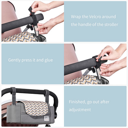 High Capacity Stroller Organizer by Maroon Chronos