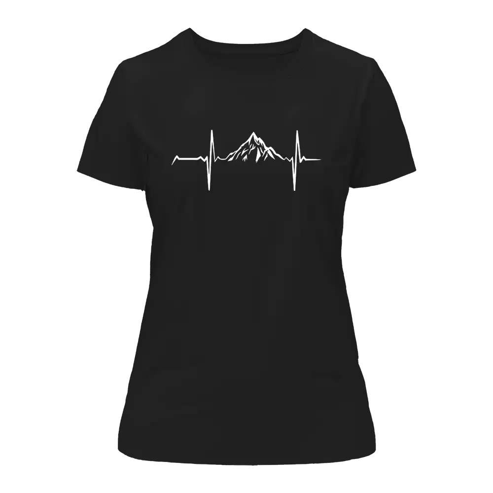 Heartbeat V1 T-Shirt for Women by Outdoorzees