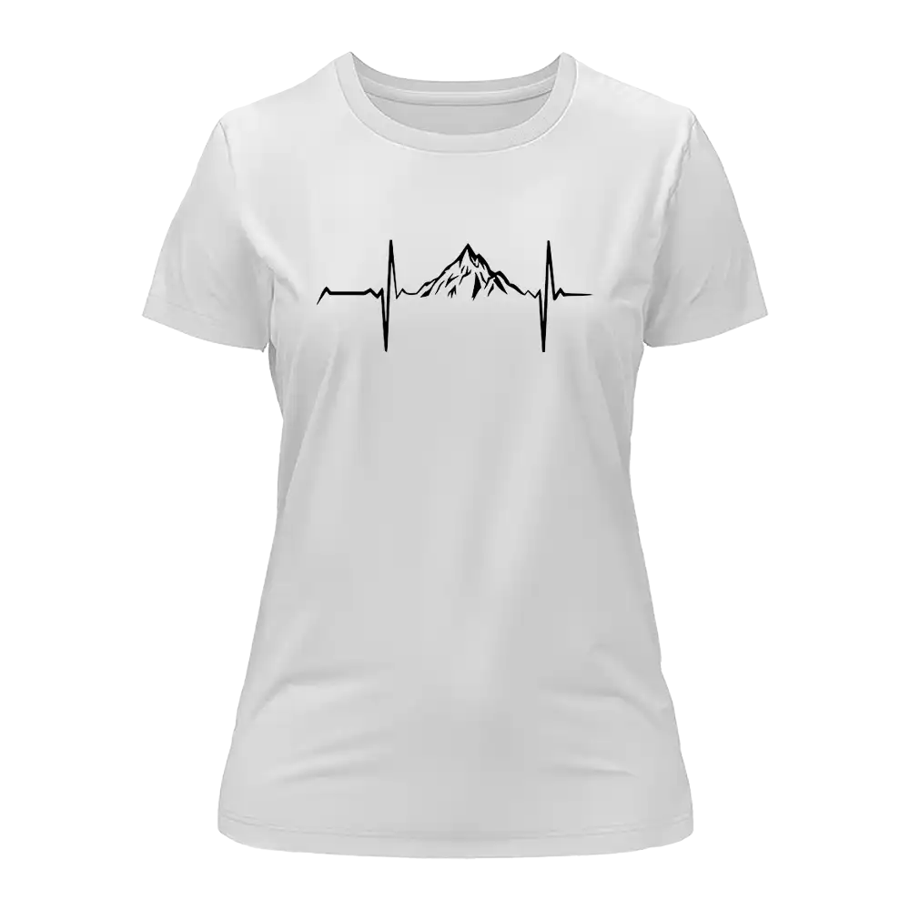 Heartbeat V1 T-Shirt for Women by Outdoorzees