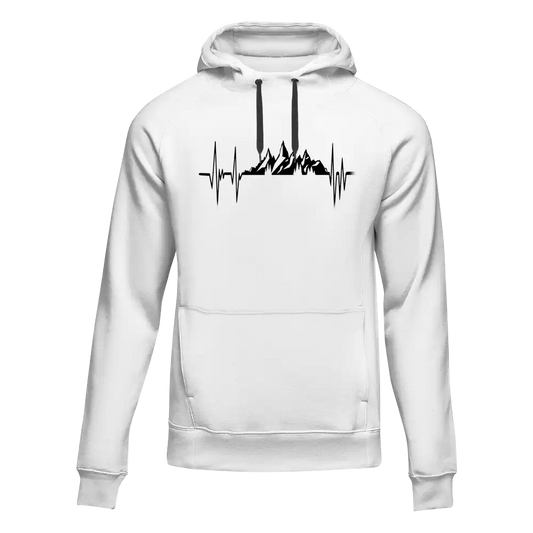 Heartbeat V2 Unisex Hoodie by Outdoorzees