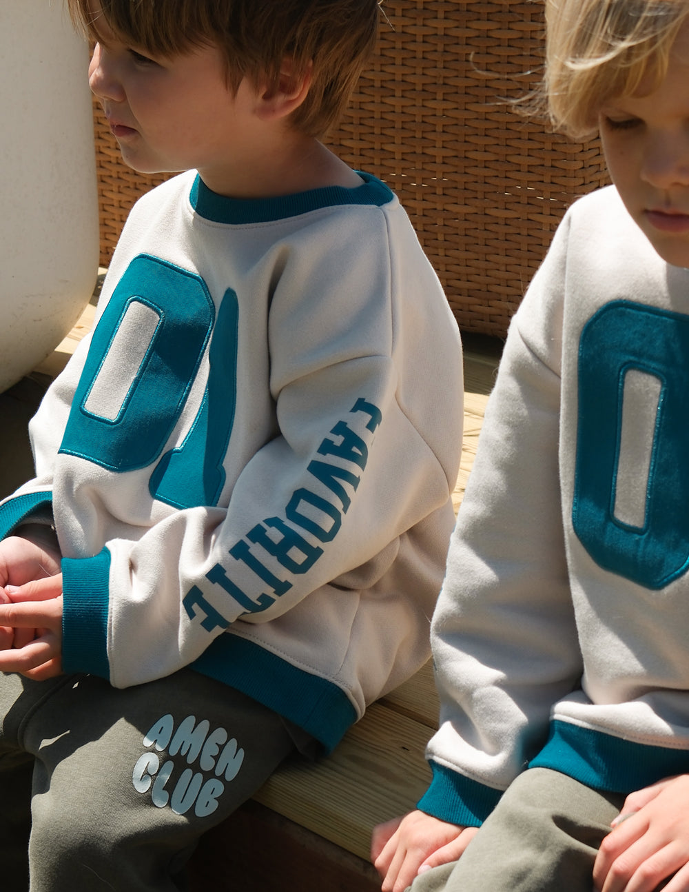 Heaven's Favorite Kids Crewneck by Elevated Faith