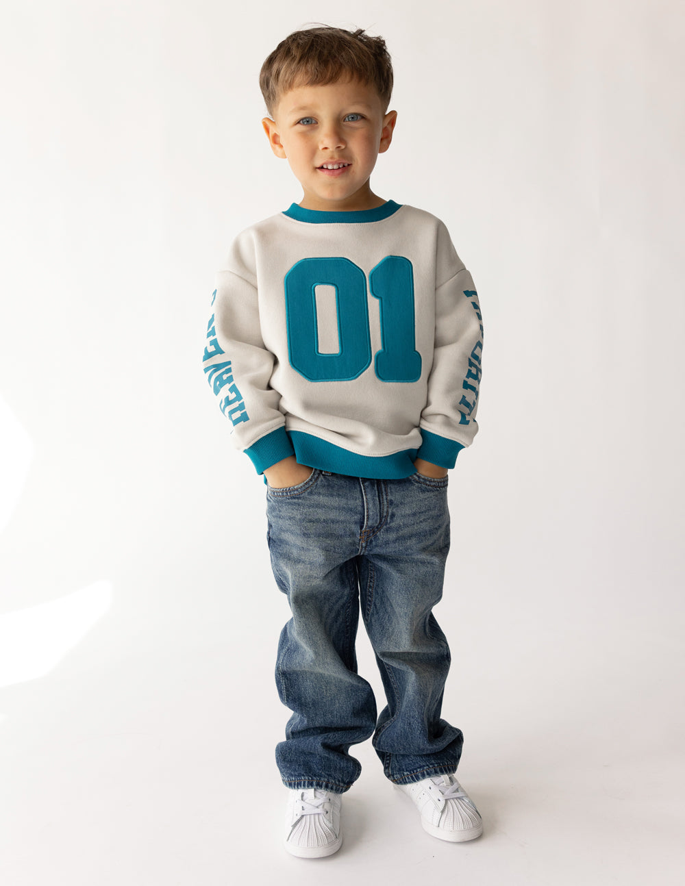 Heaven's Favorite Kids Crewneck by Elevated Faith