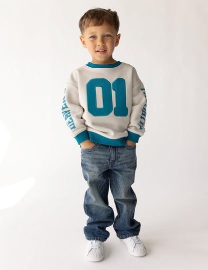 Heaven's Favorite Kids Crewneck by Elevated Faith