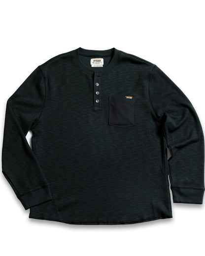 Draper Henley - Vintage Black by Off The Grid Surplus