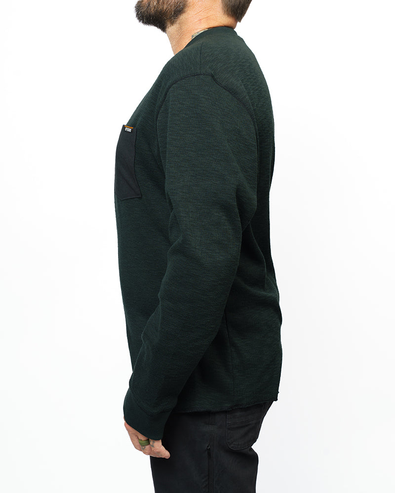 Draper Henley - Vintage Black by Off The Grid Surplus
