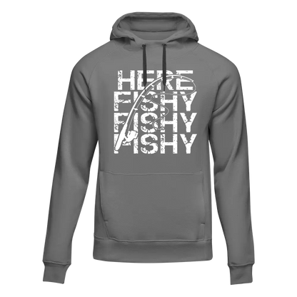 Here Fishy Fishy Unisex Hoodie by Outdoorzees