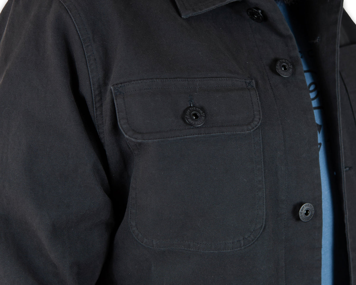 Heston Chore Coat - Black by Off The Grid Surplus
