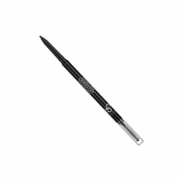 Golden Rose Longstay Precise Eyebrow Pencil with Brush - Waterproof, Long-Lasting Eyebrow Makeup for Precise Definition by Beauty Care Bag
