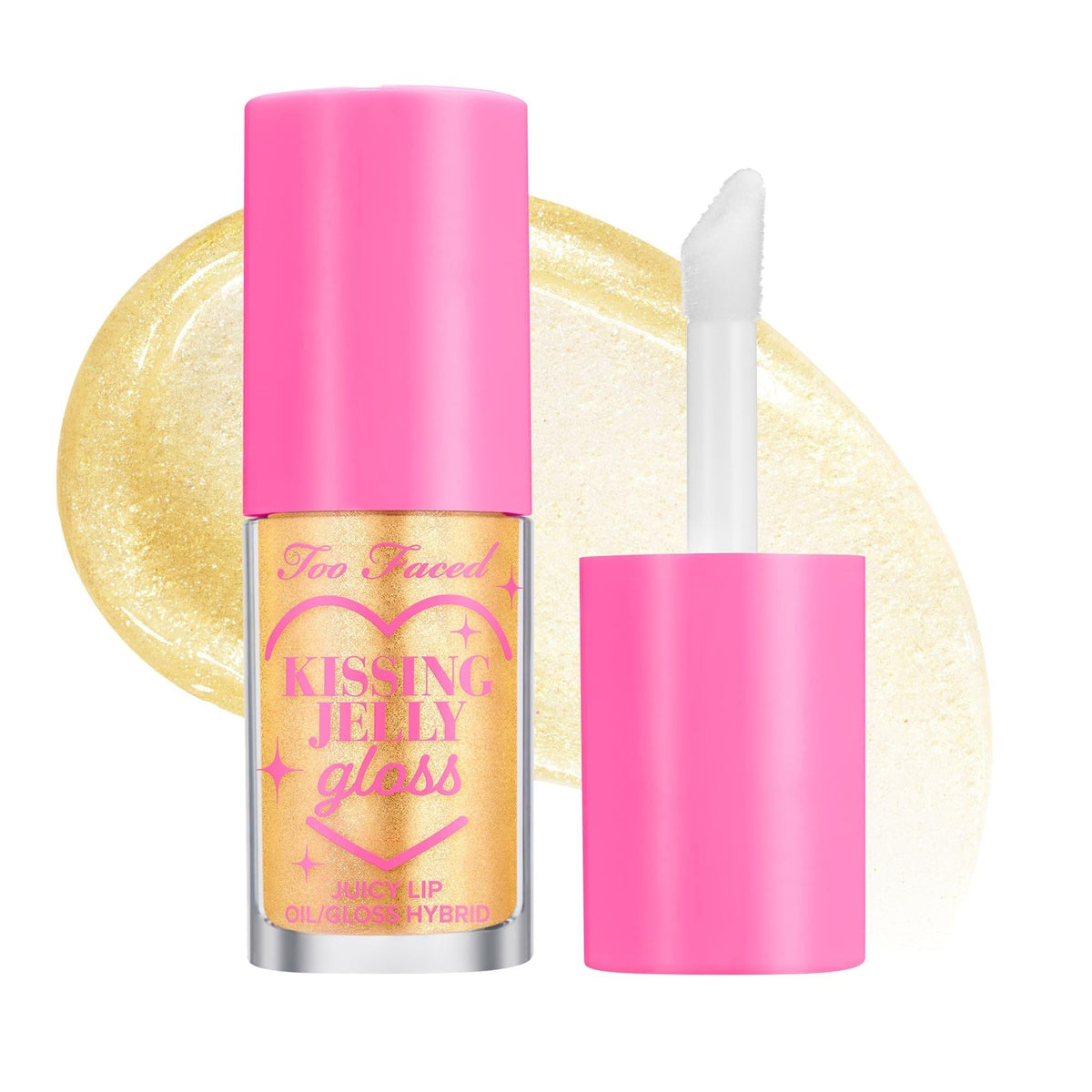 Kissing Jelly: Hydrating Lip Oil Gloss - Non-Sticky, Vegan & Cruelty-Free for Soft, Moisturizing Lips All Day Long by Beauty Care Bag