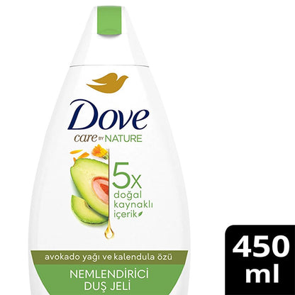Dove Care By Nature Avocado Oil & Calendula Shower Gel 450 ml by Beauty Care Bag