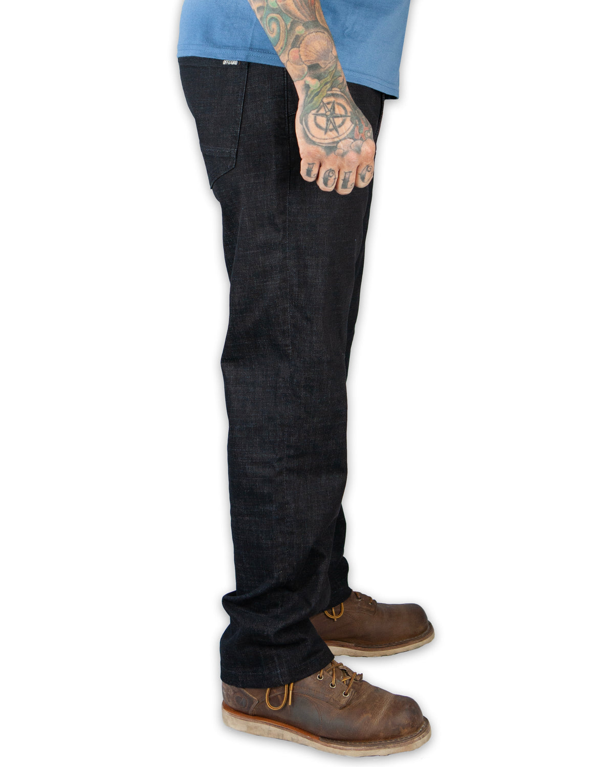 Hideout Denim Standard Fit - Black by Off The Grid Surplus