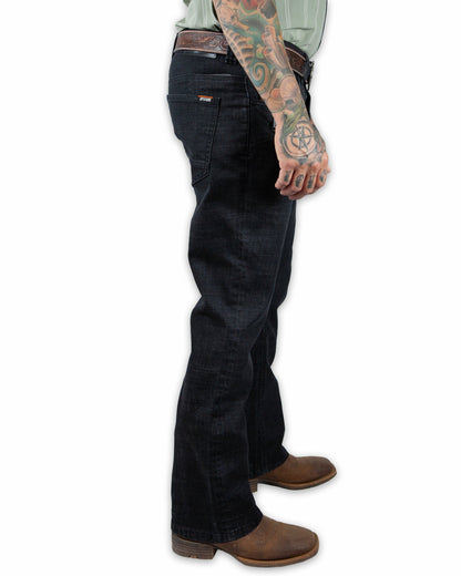 Hideout Denim Boot Cut - Black by Off The Grid Surplus