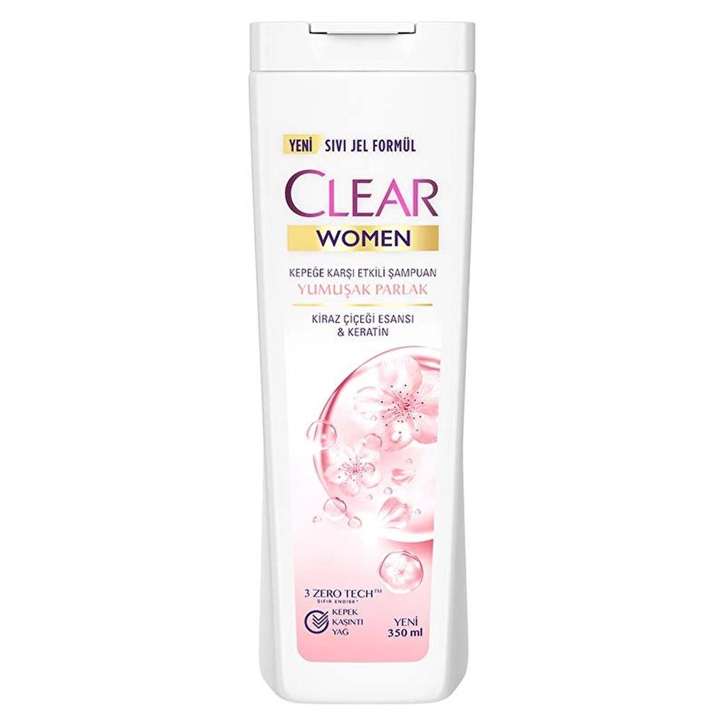 Clear Women Soft & Shiny Cherry Blossom Shampoo 350 ml by Beauty Care Bag