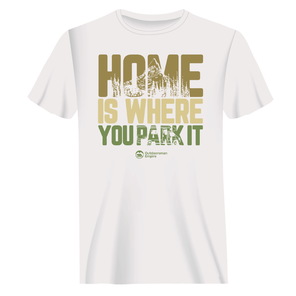 Home Is Your Park T-Shirt for Men by Outdoorzees