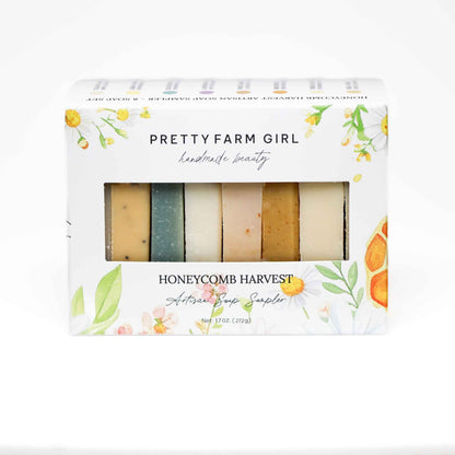 Honeycomb Harvest Goat Milk & Tallow Soap Sampler by Pretty farm girl