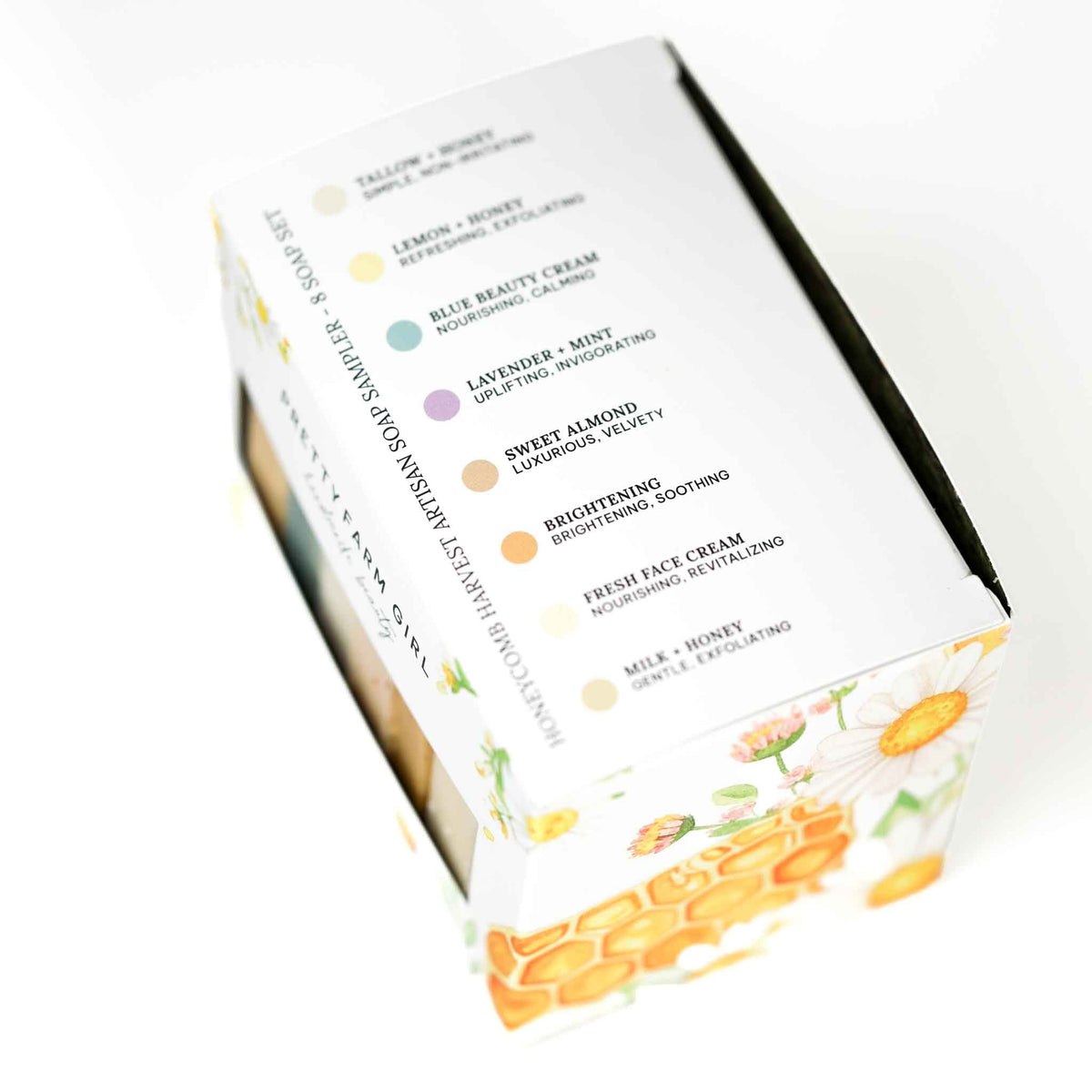 Honeycomb Harvest Goat Milk & Tallow Soap Sampler by Pretty farm girl