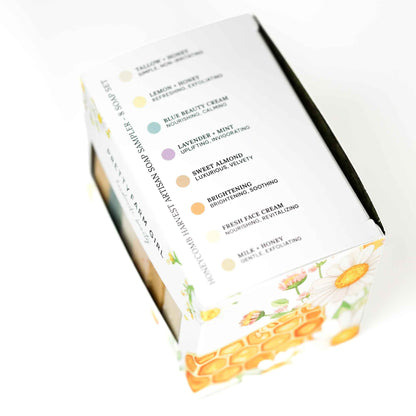 Honeycomb Harvest Goat Milk & Tallow Soap Sampler by Pretty farm girl