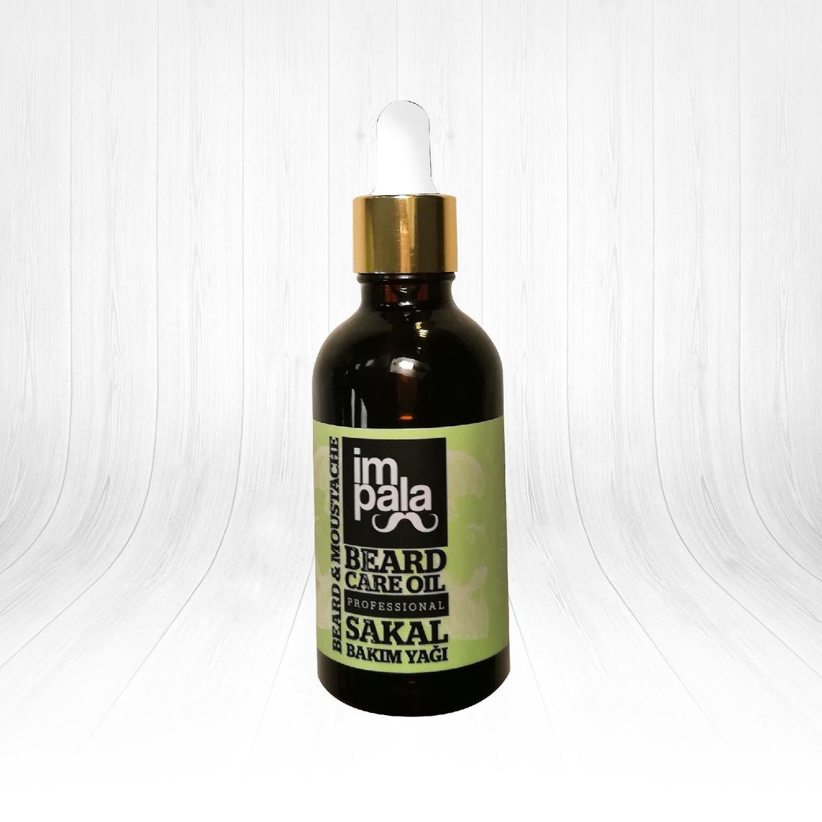 Impala Beard Oil, 100ml - Nourishing Sakal Ya_õ for Men's Grooming & Beard Care by Beauty Care Bag