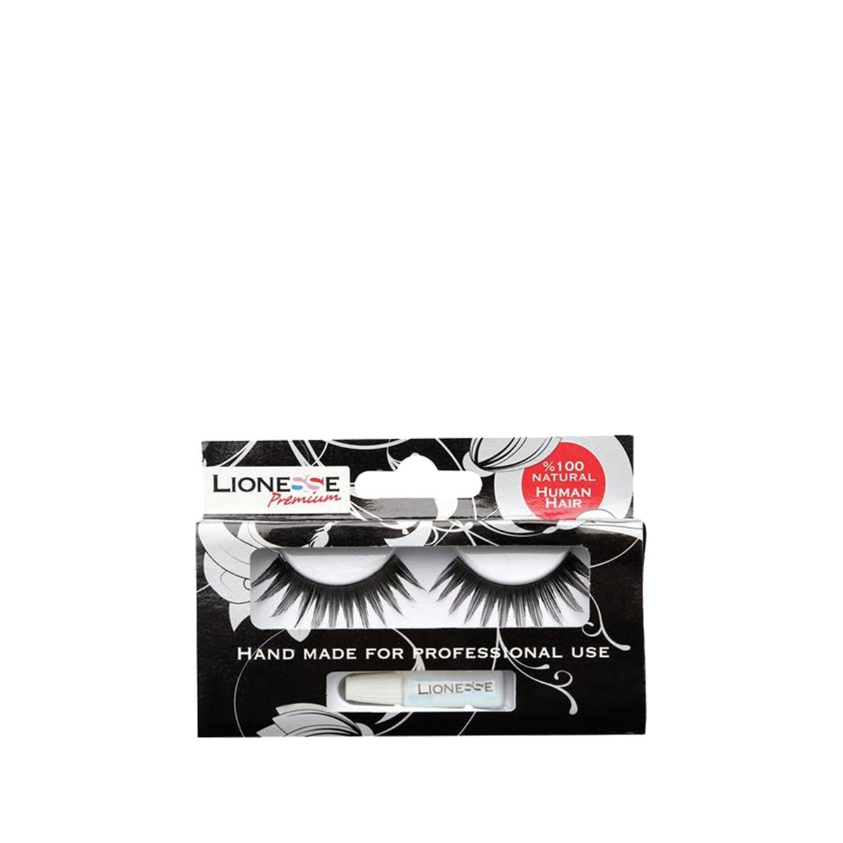 Lionesse False Eyelashes Real Hair HL-804 - Natural Look, Durable & Comfortable by Beauty Care Bag