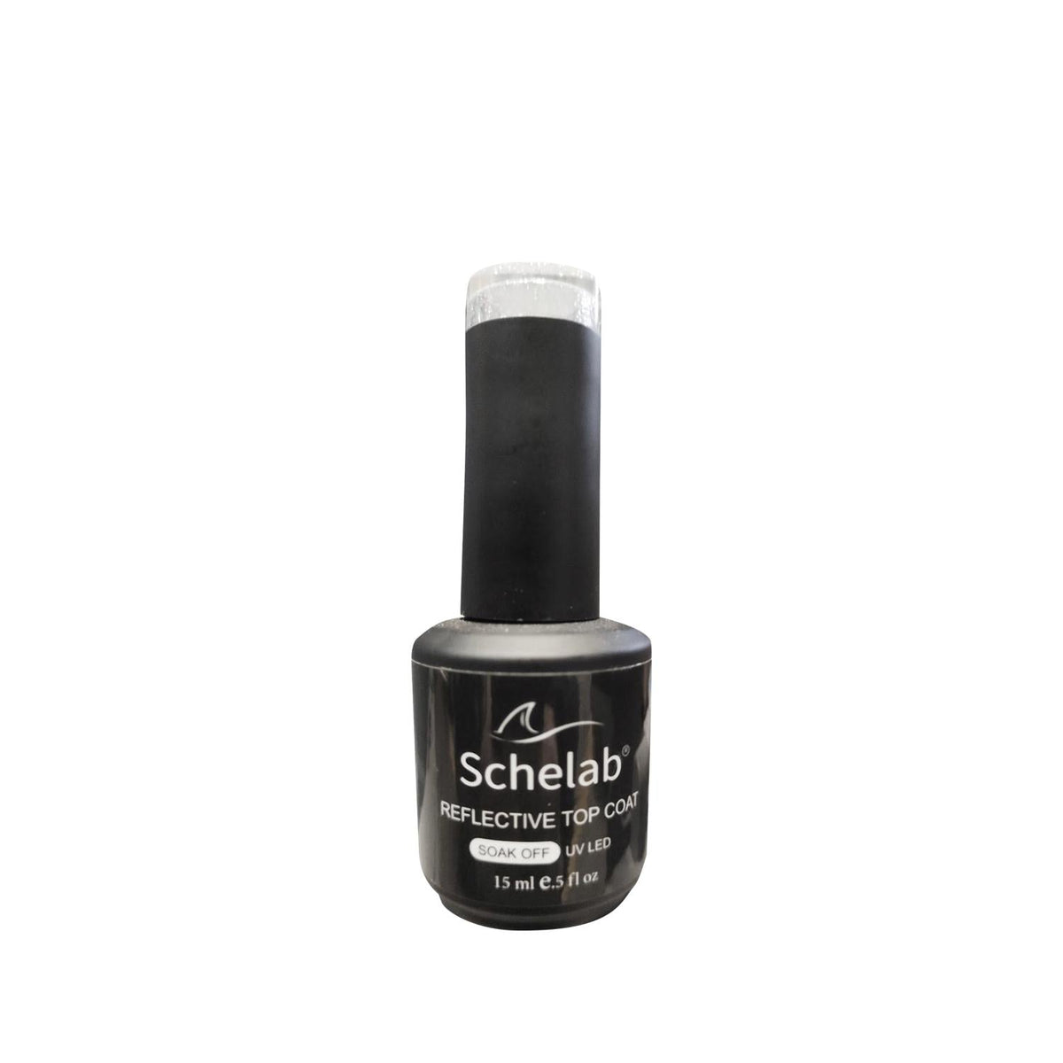 Schelab Reflective Nail Polish Top Coat - Long-Lasting, Protective Finish, 0.51 fl oz by Beauty Care Bag