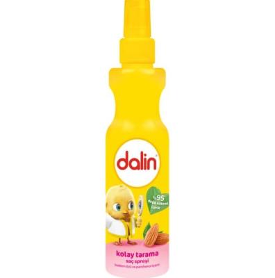 Dalin Hair Detangler Spray: Gentle Easy Comb for Kids - Tangle Free, Reduces Breakage, 200ml by Beauty Care Bag