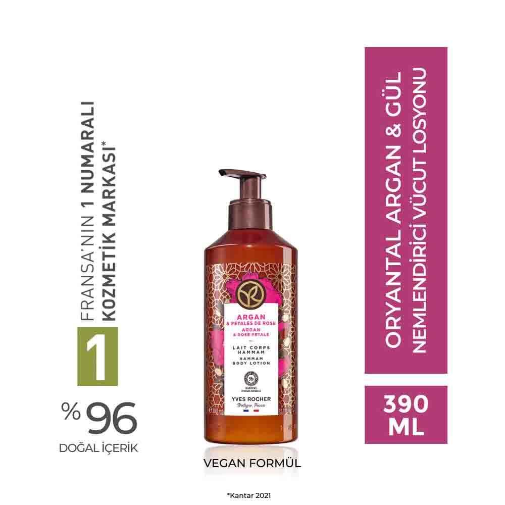 L'Occitane Body Lotion - Luxurious Argan & Rose Scent, Non-Greasy Moisturizing Body Lotion for Dry Skin, 13.19 fl oz by Beauty Care Bag