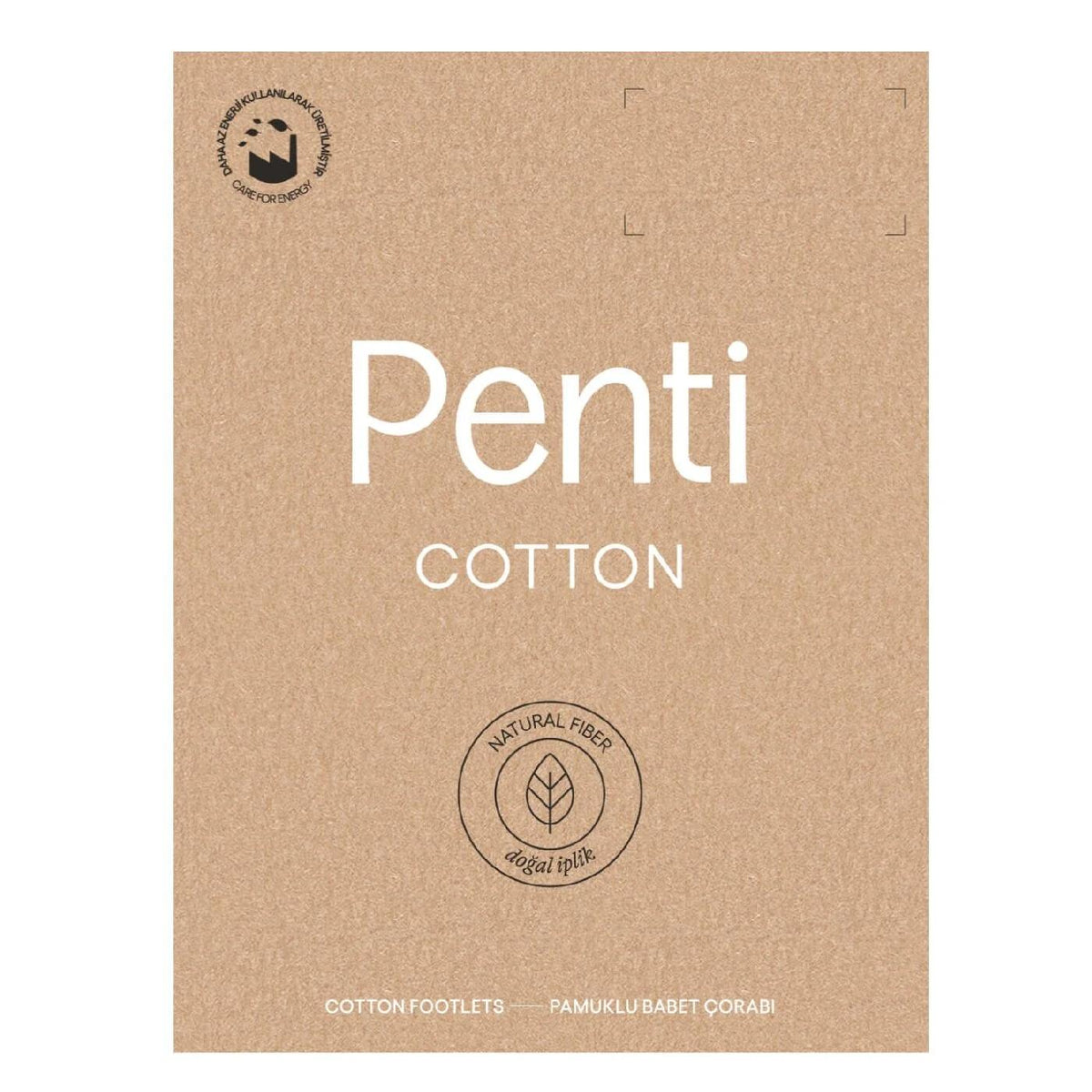 Penti Cotton No-Show Socks for Daily Comfort 1 Pair by Beauty Care Bag