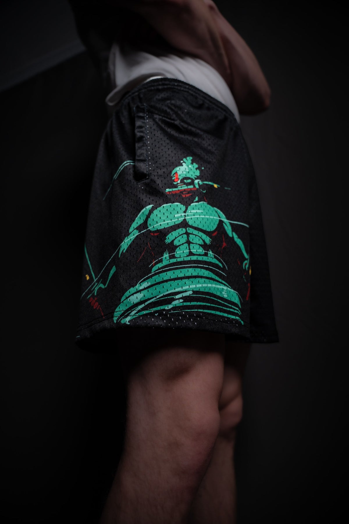 Hunter anime mesh shorts – view 2
