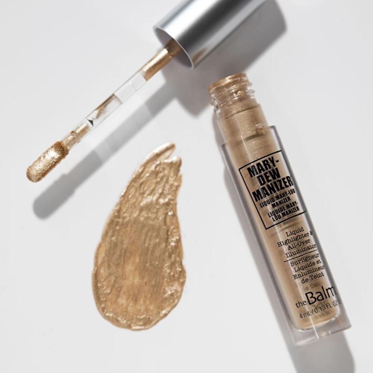 theBalm Mary Dew Manizer Cream Highlighter for Enhanced Makeup Look by Beauty Care Bag