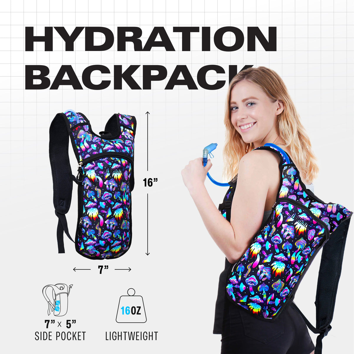 Hydration Pack Backpack (Small) by SoJourner