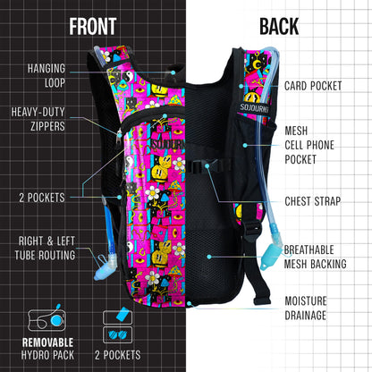 Hydration Pack Backpack (Small) by SoJourner