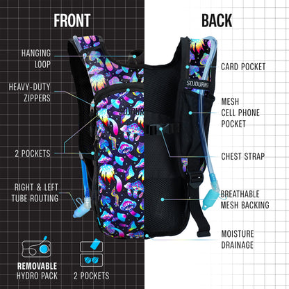 Hydration Pack Backpack (Small) by SoJourner
