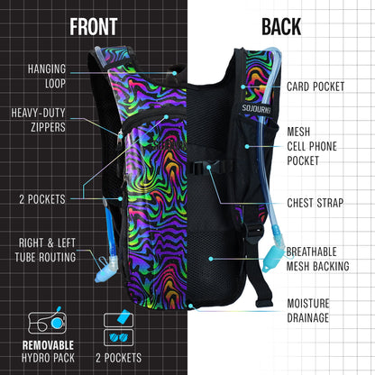 Hydration Pack Backpack (Small) by SoJourner