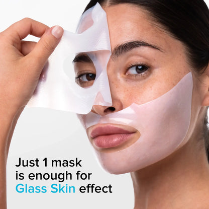 Hydrogel collagen face mask – view 2
