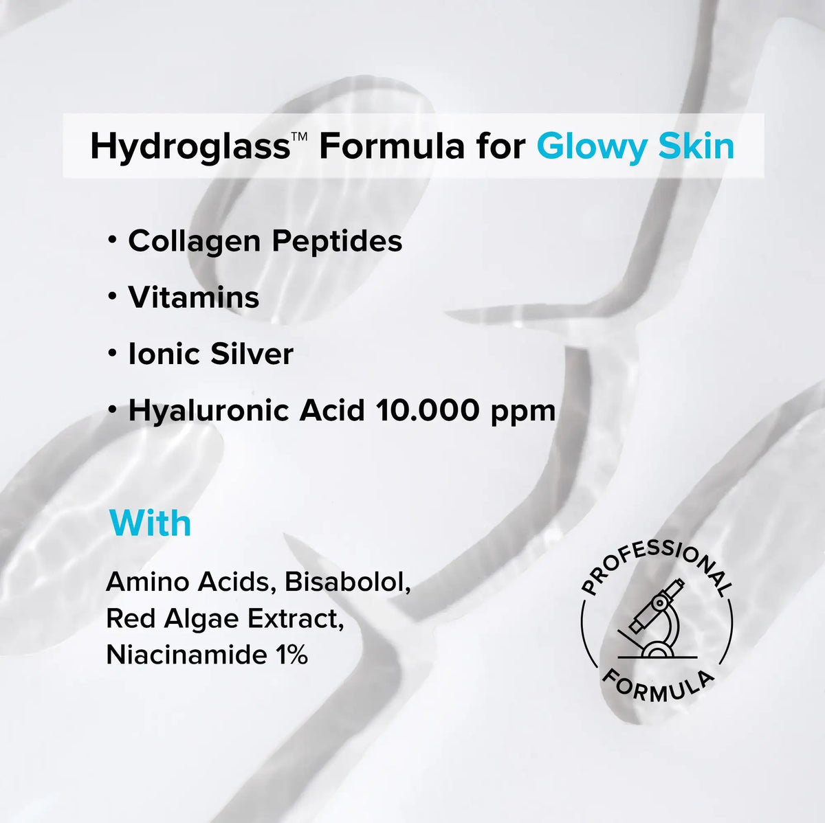 Hydrogel collagen face mask – view 3