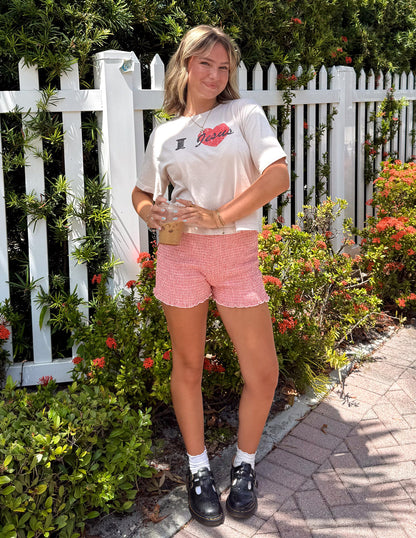 I Love Jesus Cropped Women's Tee by Elevated Faith